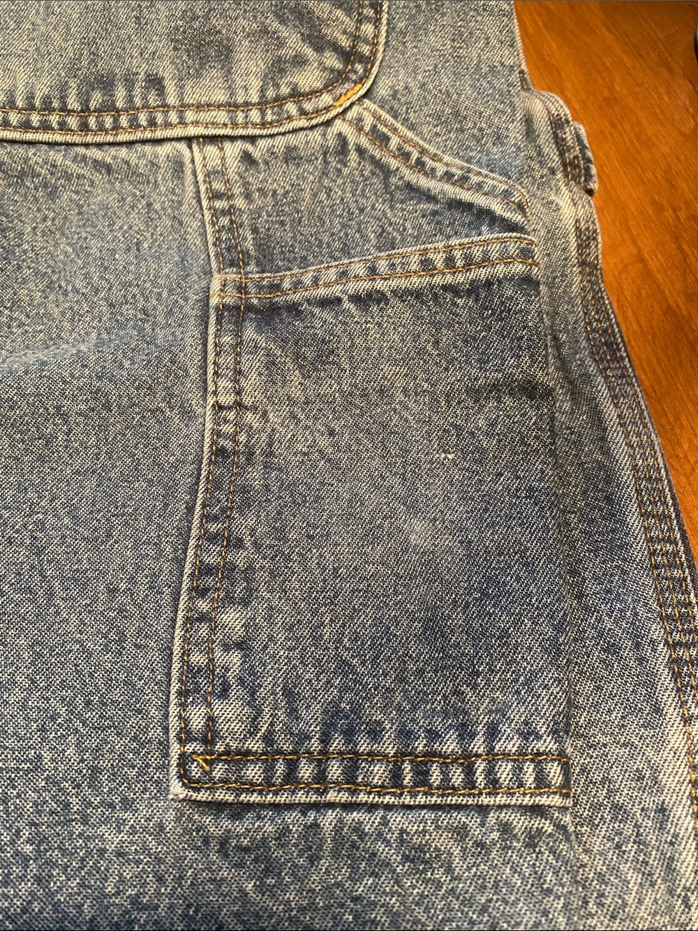 Carhartt Denim Shorts 100% Cotton - Size 46 - Picture 3 of 7